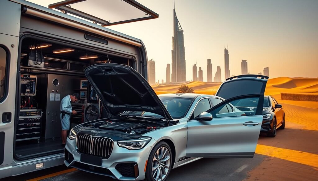كراج متنقل في الإمارات كراج متنقل في الإمارات